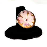 Adjustable Ring - Flower