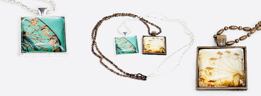 Ferris Wheel Photo Pendants