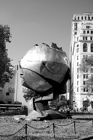 Black and White Globe