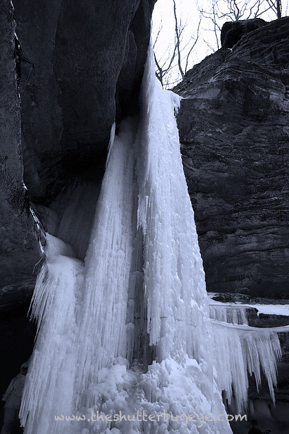 Frozen Waterfall, Winter Photography