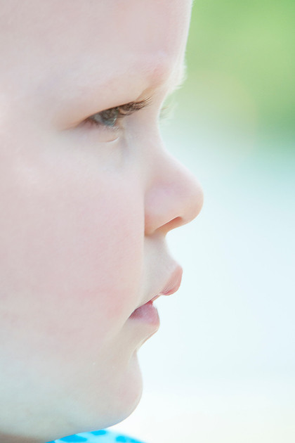 Profile portrait, children