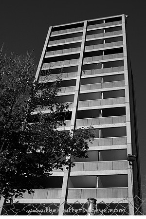 Remains of demolished highrise at Cabrini Green