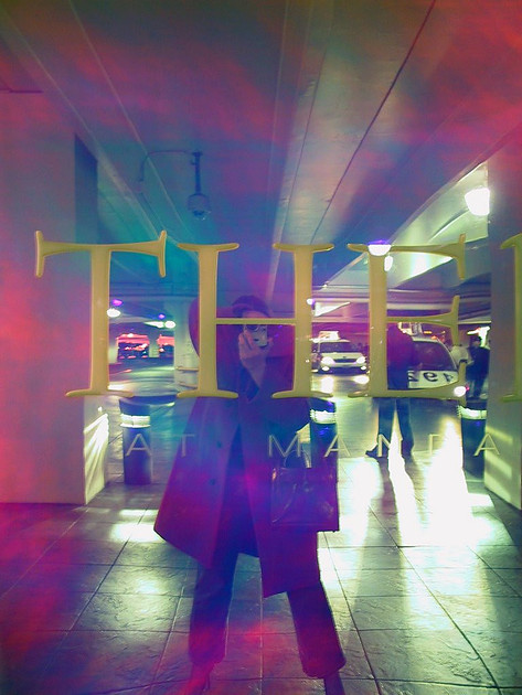 Artistic self portrait photograph