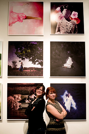 Fine art photography exhibit, conceptual portraiture.