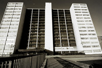 Black and White Photograph Cabrini Green Highrise